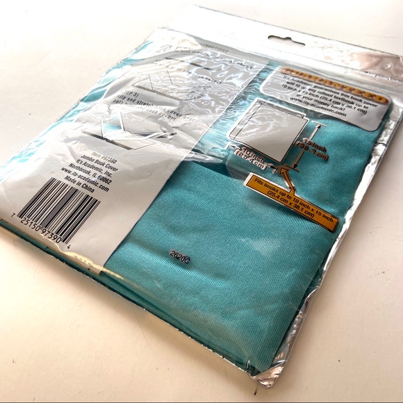 📖 Jumbo Book Cover Stretchy FABRIC & Bookmark Set 📚 Oversized - Picture 5 of 6